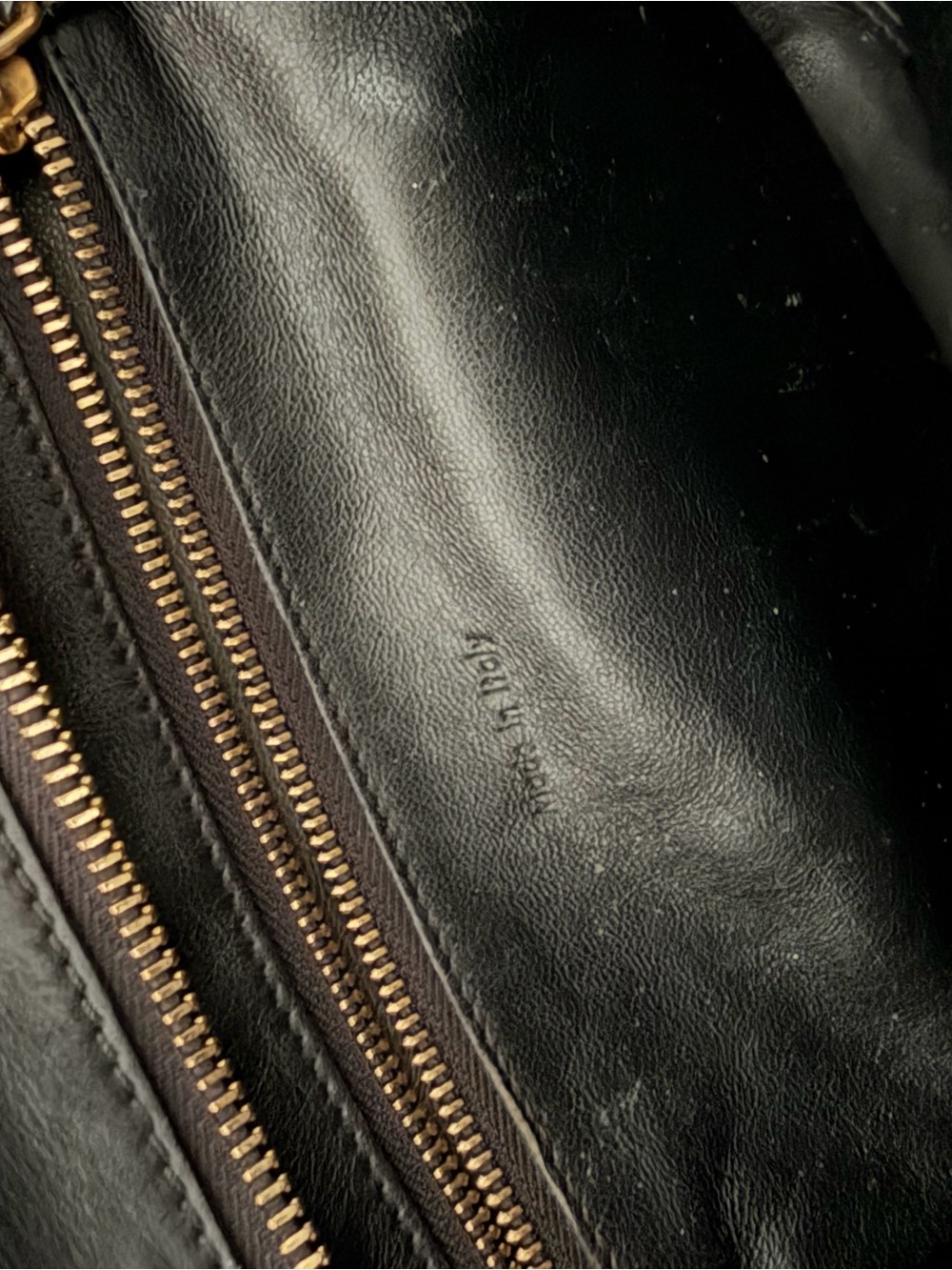 Celine Luggage Black Leather Tote - Picture 5 of 8
